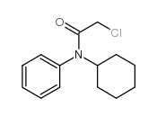 2-氯-N-环己烷-N-苯基乙胺结构式