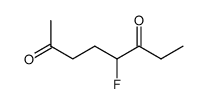 2,6-Octanedione,5-fluoro- Structure