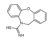 6H-benzo[b][1,4]benzoxazepine-5-carbothioamide Structure