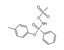 O-methylsulphonyl-N-hydroxylamine Structure
