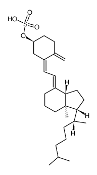 vitamin D3 sulfate Structure