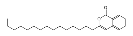 3-pentadecylisochromen-1-one Structure