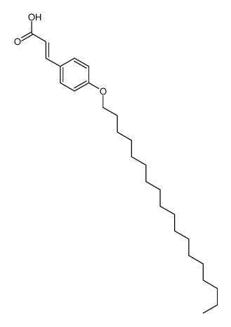 3-(4-octadecoxyphenyl)prop-2-enoic acid结构式