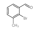 2-Bromo-3-methylbenzaldehyde Structure