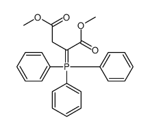 2-(Triphenylphosphoranylidene)butanedioic acid dimethyl ester结构式