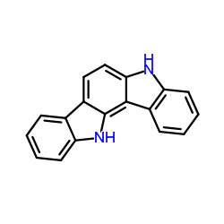5,12-Dihydroindolo[3,2-a]carbazole Structure