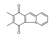 2,3-dimethylpyrido[1,2-a]indole-1,4-dione结构式