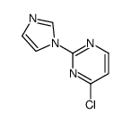 4-chloro-2-(1H-imidazol-1-yl)pyrimidine结构式