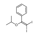 (2,2-diiodo-1-propan-2-yloxyethenyl)benzene结构式