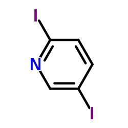 2,5-Diiodopyridine Structure