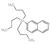 7-(Tributylstannyl)isoquinoline Structure
