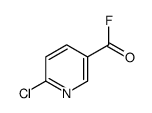 3-Pyridinecarbonyl fluoride, 6-chloro- (9CI) Structure