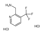 (3-(trifluoromethyl)pyridin-2-yl)Methanamine dihydrochloride结构式