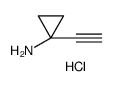 1-Ethynylcyclopropanamine hydrochloride Structure