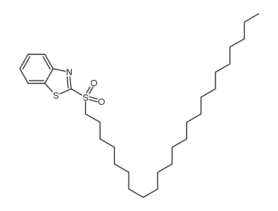 2-(tricosanylsulfonyl)benzo[d]thiazole Structure