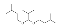 isobutyraldehyde diisopentyl acetal Structure