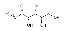 D-山梨醇-1-13C结构式