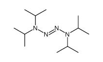 1,1,4,4-tetrakis(1-methylethyl)-2-Tetrazene结构式