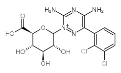 拉莫三嗪-N2-葡萄糖醛酸结构式