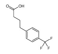 4-(4-(三氟甲基)苯基)丁酸结构式