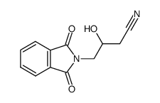 4-(1,3-dioxo-1,3-dihydro-2H-isoindol-2-yl)-3-hydroxybutanenitrile Structure