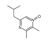 Pyrazine, 2,3-dimethyl-5-(2-methylpropyl)-, 1-oxide (9CI)结构式