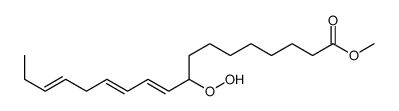 methyl 9-hydroperoxyoctadeca-10,12,15-trienoate结构式