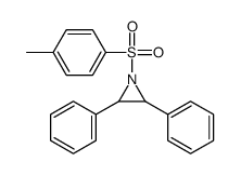 1-(p-Tolylsulfonyl)-2,3-diphenylaziridine结构式