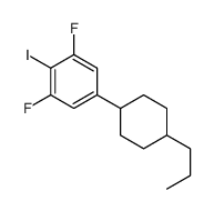 4-(4-异丙基环己烷基)-2,6-二氟碘苯结构式
