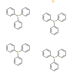 Nickel-triphenylphosphine (1:4) Structure