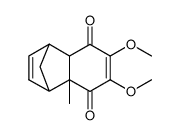 4,5-dimethoxy-2-methyltricyclo[6.2.1.02,7]undeca-4,9-diene-3,6-dione Structure