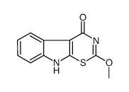 2-methoxy-9H-[1,3]thiazino[6,5-b]indol-4-one Structure