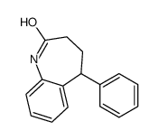 5-phenyl-1,3,4,5-tetrahydro-1-benzazepin-2-one结构式