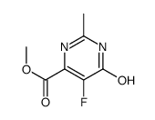 methyl 5-fluoro-2-methyl-4-oxo-1H-pyrimidine-6-carboxylate Structure