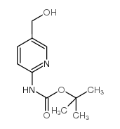 2-(Boc-氨基)-5-吡啶甲醇结构式