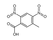 5-methyl-2,4-dinitrobenzoic acid结构式