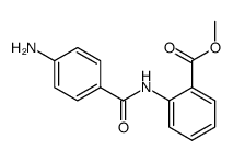 methyl 2-(4-aminobenzamido)benzoate Structure