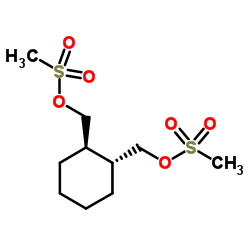 (R,R)-1,2-双(甲磺酰基氧基甲基)环己烷图片