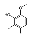 2,3-二氟-6-甲氧基苯酚结构式