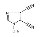 1-甲基-1H-咪唑-4,5-二甲腈结构式