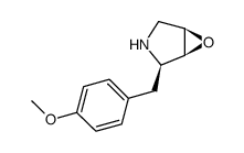 (2R,3S,4R)-3,4-epoxy-2-(p-methoxybenzyl)pyrrolidine结构式