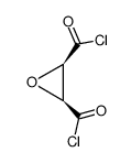 2,3-Oxiranedicarbonyl dichloride, (2R,3S)-rel- (9CI)结构式