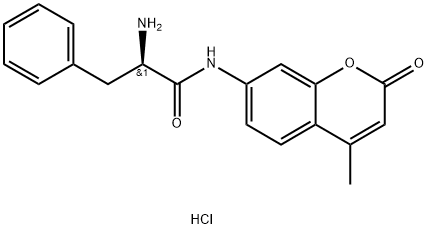 D-苯丙氨酸香豆素盐酸盐结构式