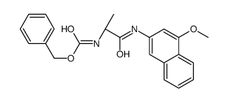 ZL-丙氨酸4-甲氧基-β-萘酰胺结构式