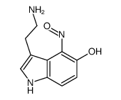 3-(2-aminoethyl)-4-nitroso-1H-indol-5-ol Structure