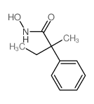 N-hydroxy-2-methyl-2-phenyl-butanamide Structure