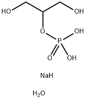 B-甘油磷酸钠四水合物结构式