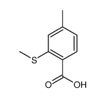 4-methyl-2-methylsulfanylbenzoic acid Structure