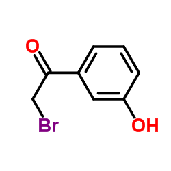 2-Bromo-1-(3-hydroxyphenyl)ethanone Structure