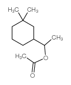 Alpha-3,3-三甲基-环己烷甲醇乙酸酯结构式